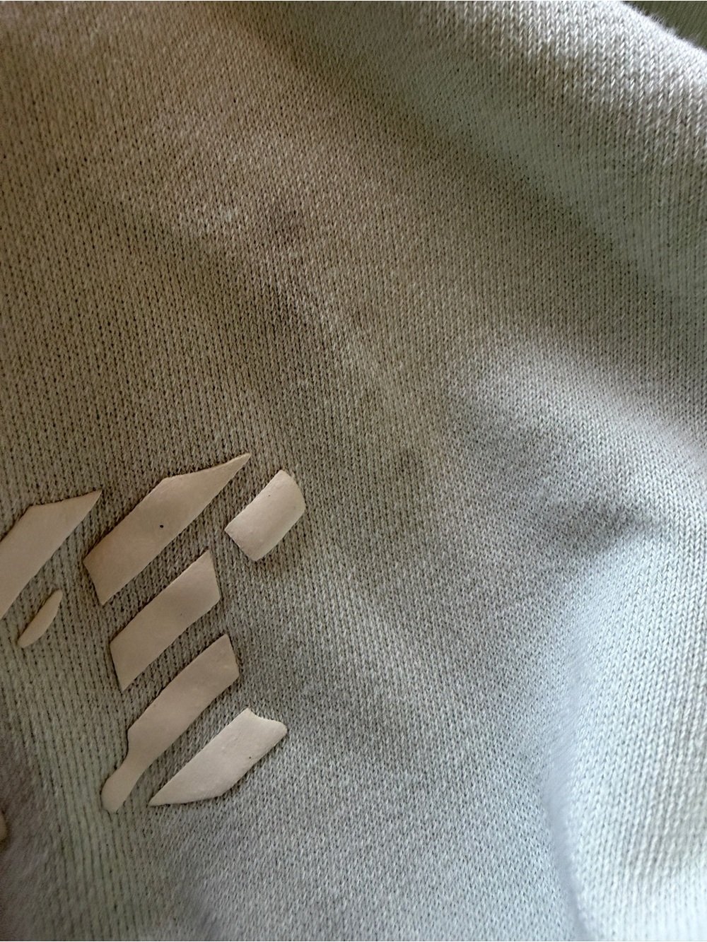 Aerie Oversized Sweatshirt V Neck Cotton Light Green Comfy - Picture 6 of 6